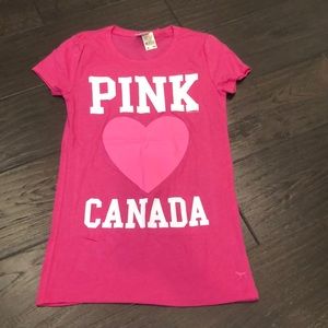 BNWT Pink Victoria Secret T-shirt. Size S